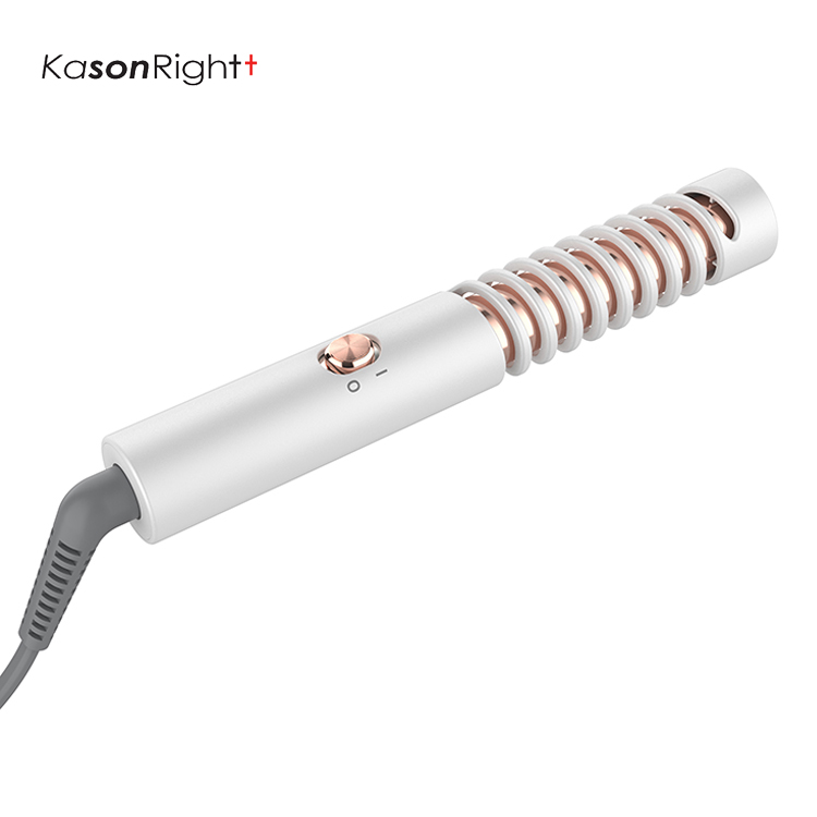미니 휴대용 세라믹 컬링 아이언, 전세계 사용 여행을 위한 짧은 머리 앞머리 수염을 위한 헤어 컬러
